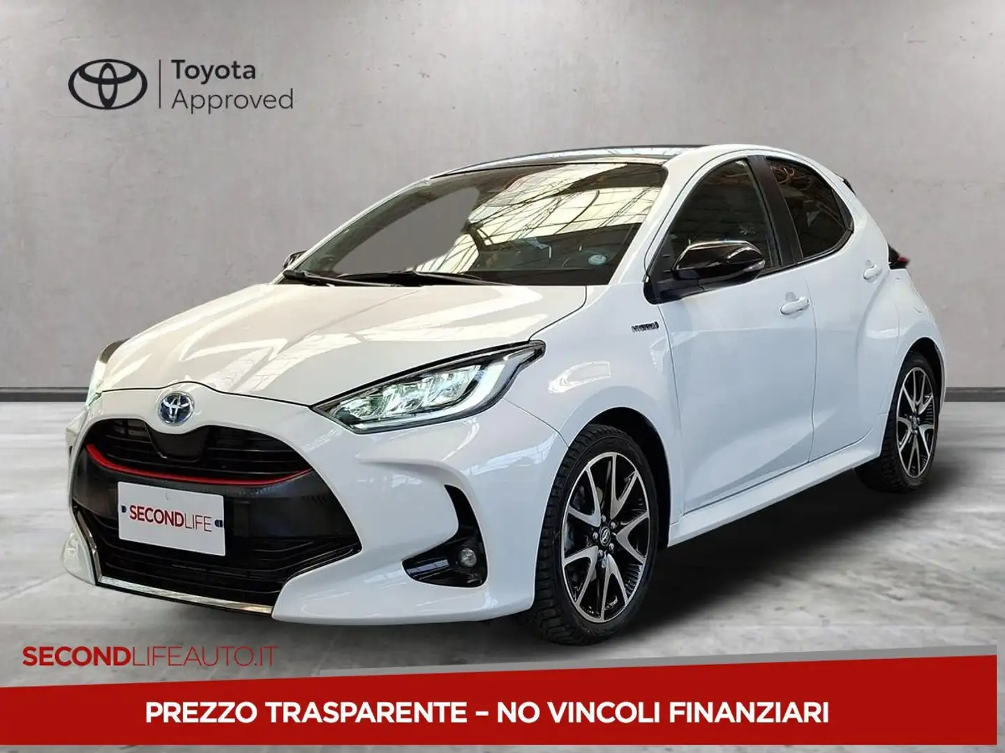 Toyota Yaris 1.5h Lounge Blanco - 1