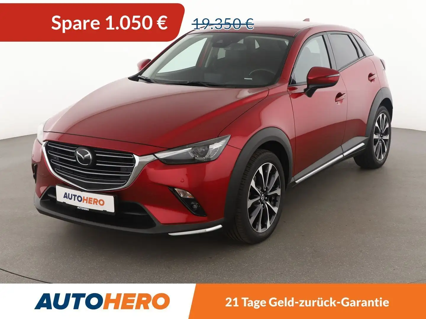 Mazda CX-3 2.0 Skyactiv-G Sports-Line *NAVI*HUD*ACC*CAM*PDC* Rot - 1