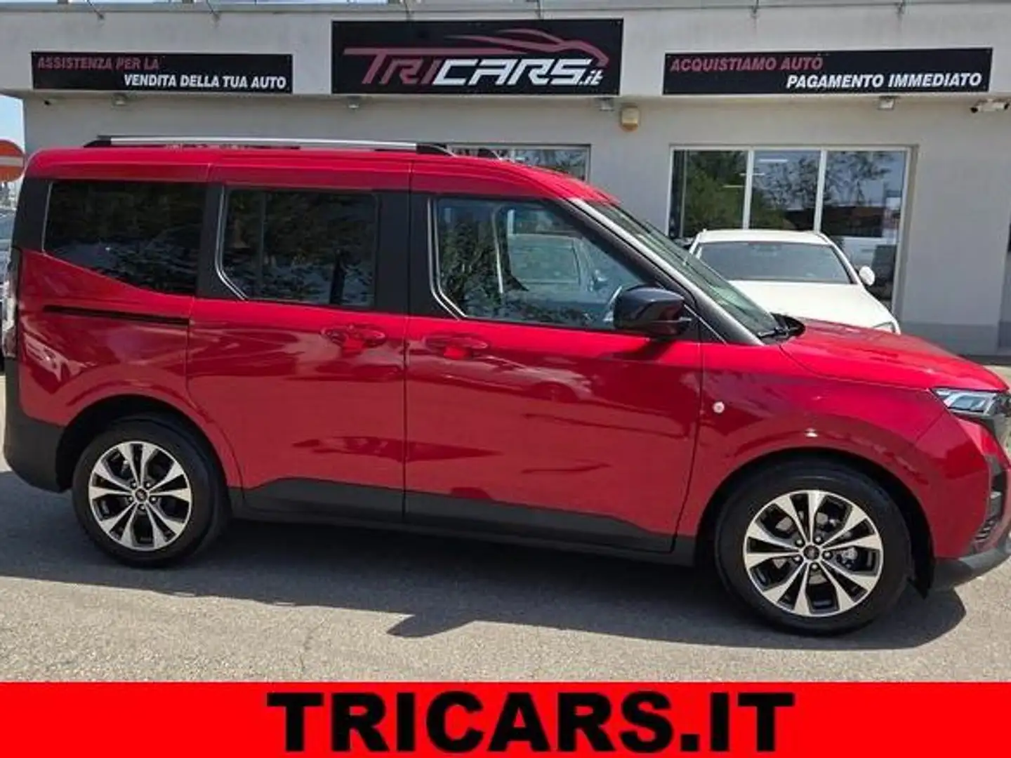 Ford Tourneo Courier II 1.0 ecoboost 125cv Titanium powershift PERMUTE Rosso - 1
