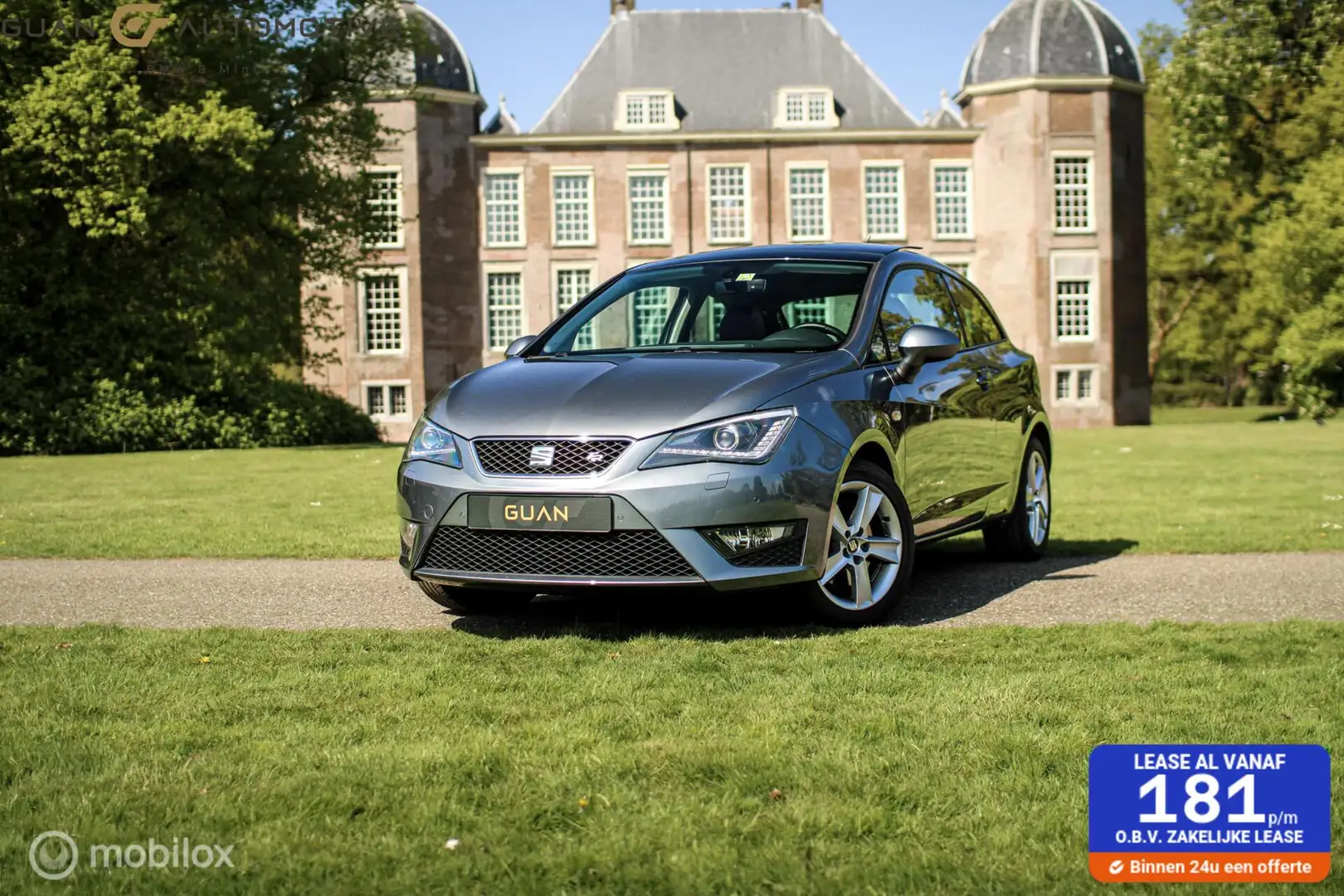 SEAT Ibiza 1.0 EcoTSI FR Connect Grijs - 1