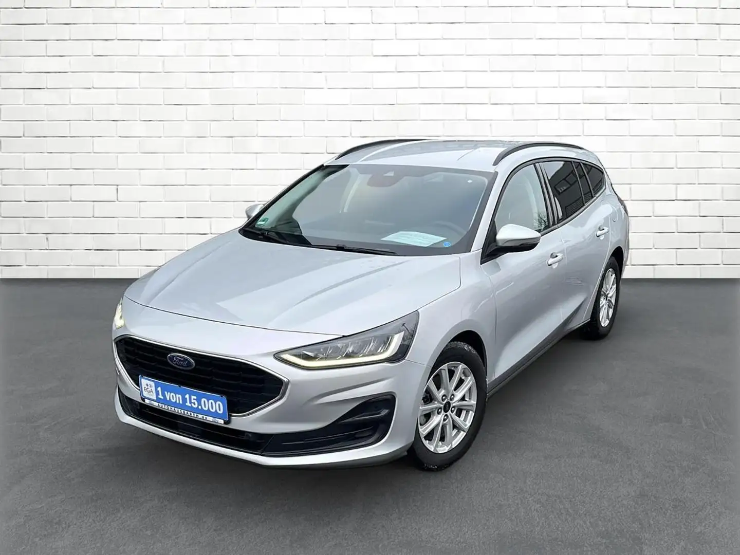 Ford Focus 1.5 EcoBlue *LED*NAVI*SHZ*LRH*FSH*RFK* Argent - 2