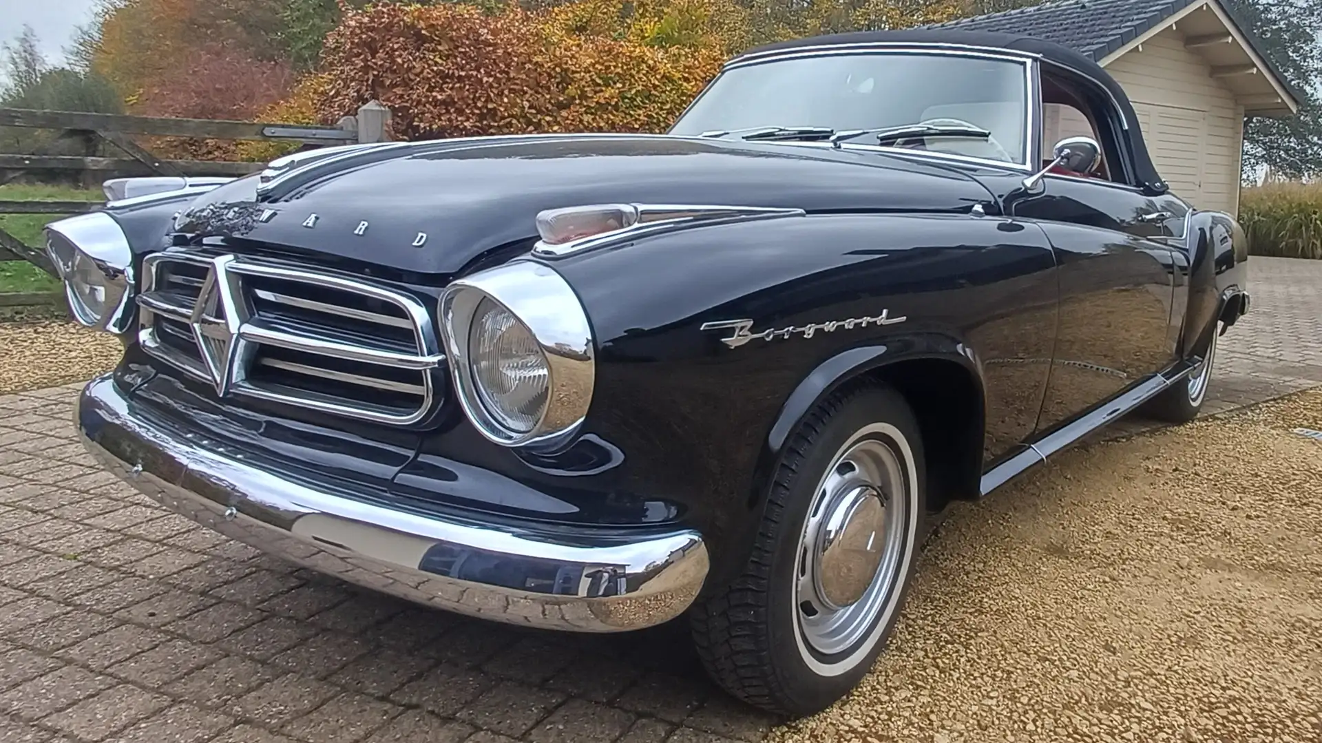 Borgward Isabella Coupe Cabriolet Schwarz - 2