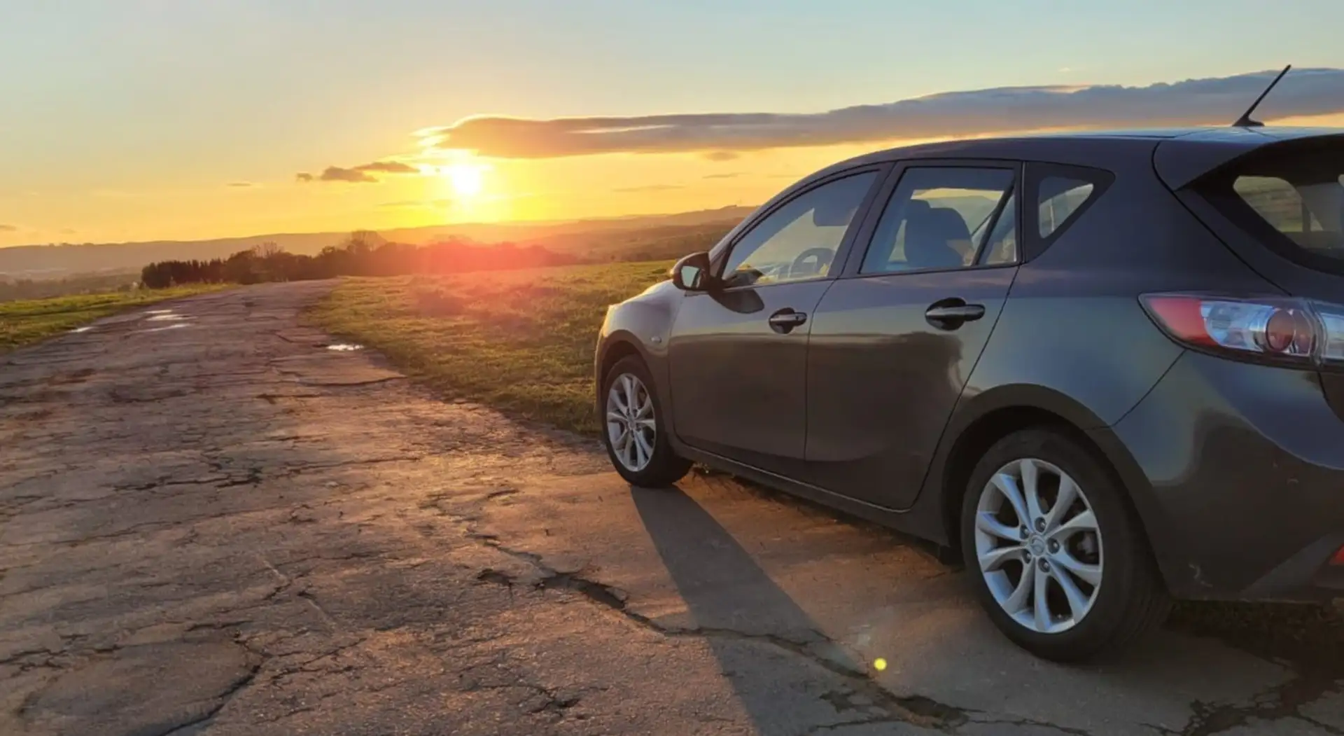 Mazda 3 3 1.6 MZR Prime-Line Grau - 1