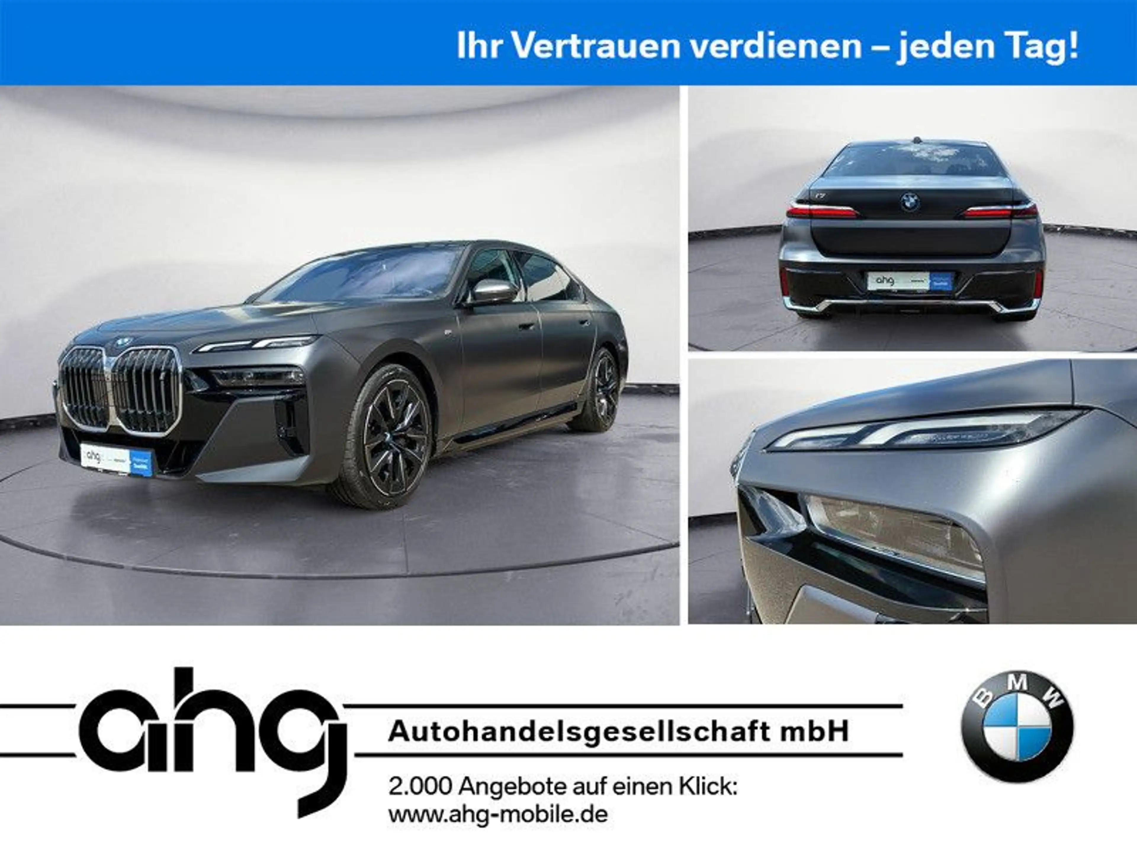 BMW i7 eDrive50 M Sportpaket Fond-Entertainment Expe