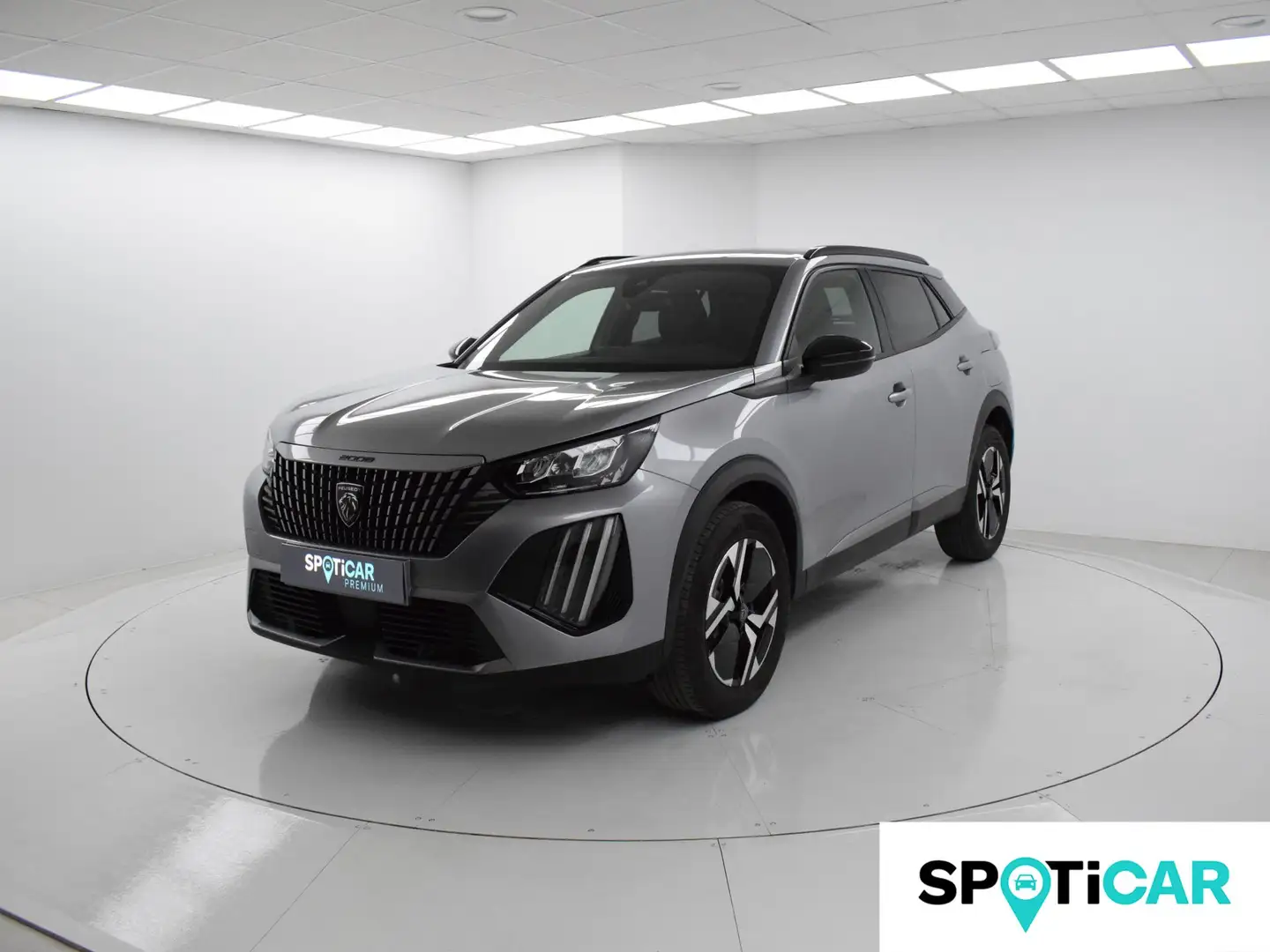 Peugeot 2008 Hybrid Allure eDCS6 145 Gris - 2