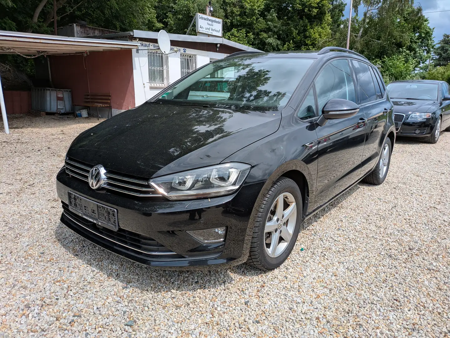 Volkswagen Golf Sportsvan 1.6 TDI BlueMotion DSG Lounge Panoramadach Navi.. Noir - 1
