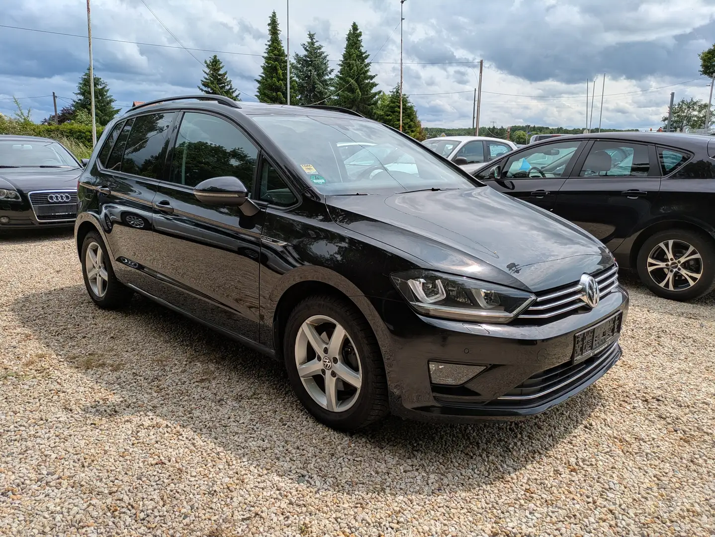 Volkswagen Golf Sportsvan 1.6 TDI BlueMotion DSG Lounge Panoramadach Navi.. Noir - 2