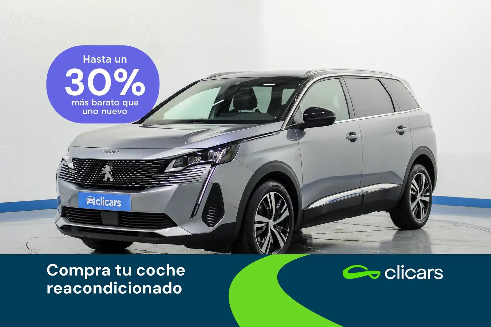 Peugeot 5008 2.0BlueHDi S&S GT EAT8 180 Plateado - 1