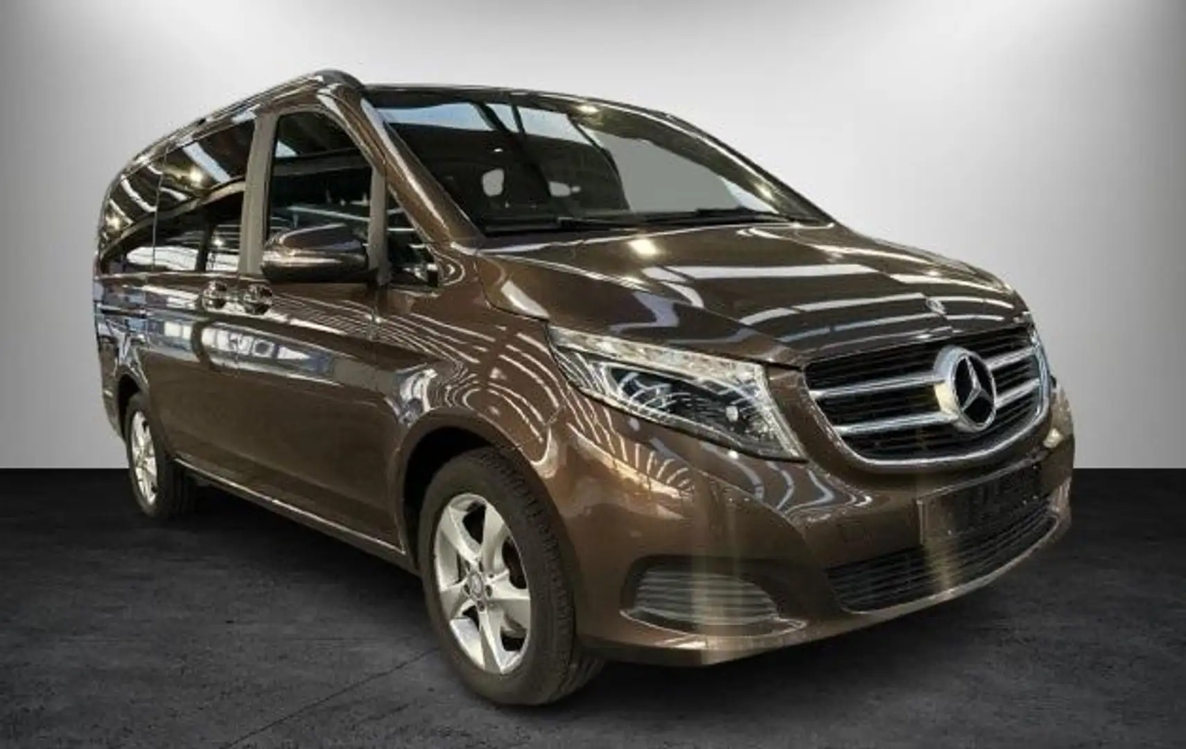 Mercedes-Benz V 220 LANG 6S 2xS-TÜR ILS-LED 2xKLIMA KAMERA AHK EURO5 Braun - 1