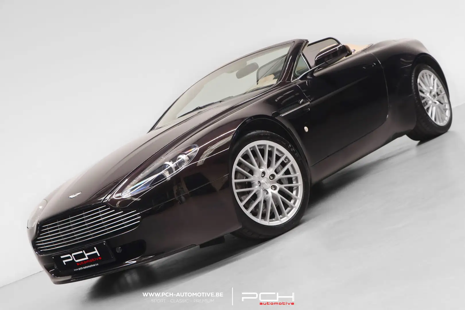 Aston Martin Vantage V8 Roadster 4.7i 426cv Sportshift Braun - 1