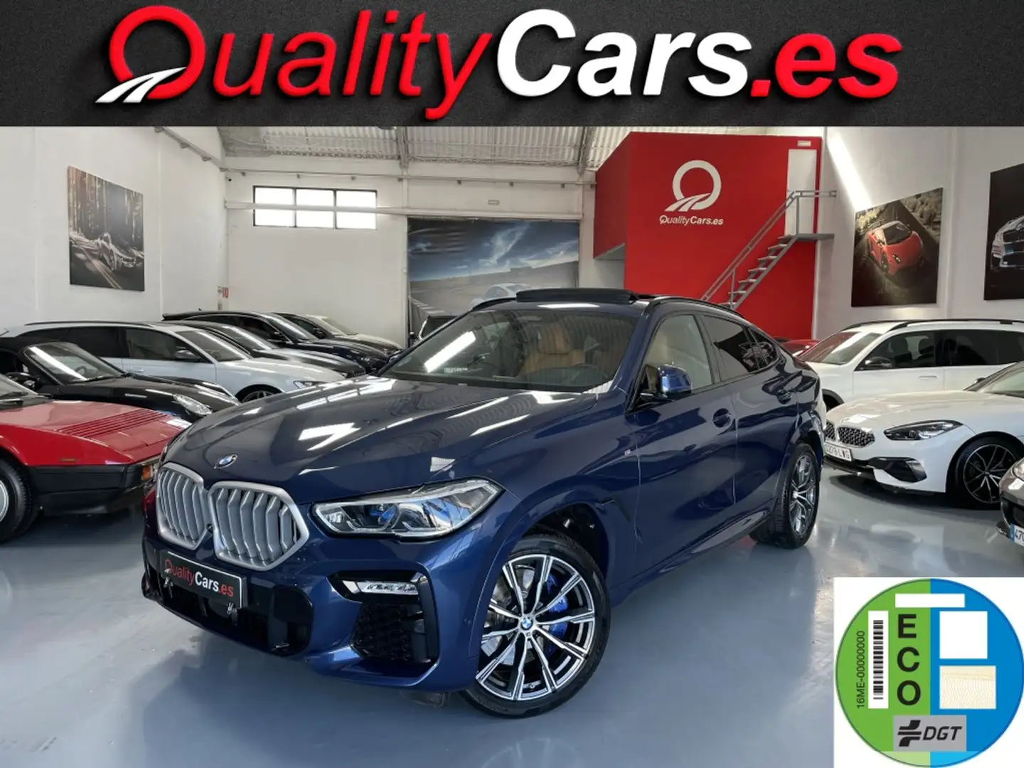 BMW X6 xDrive 30dA Azul - 1