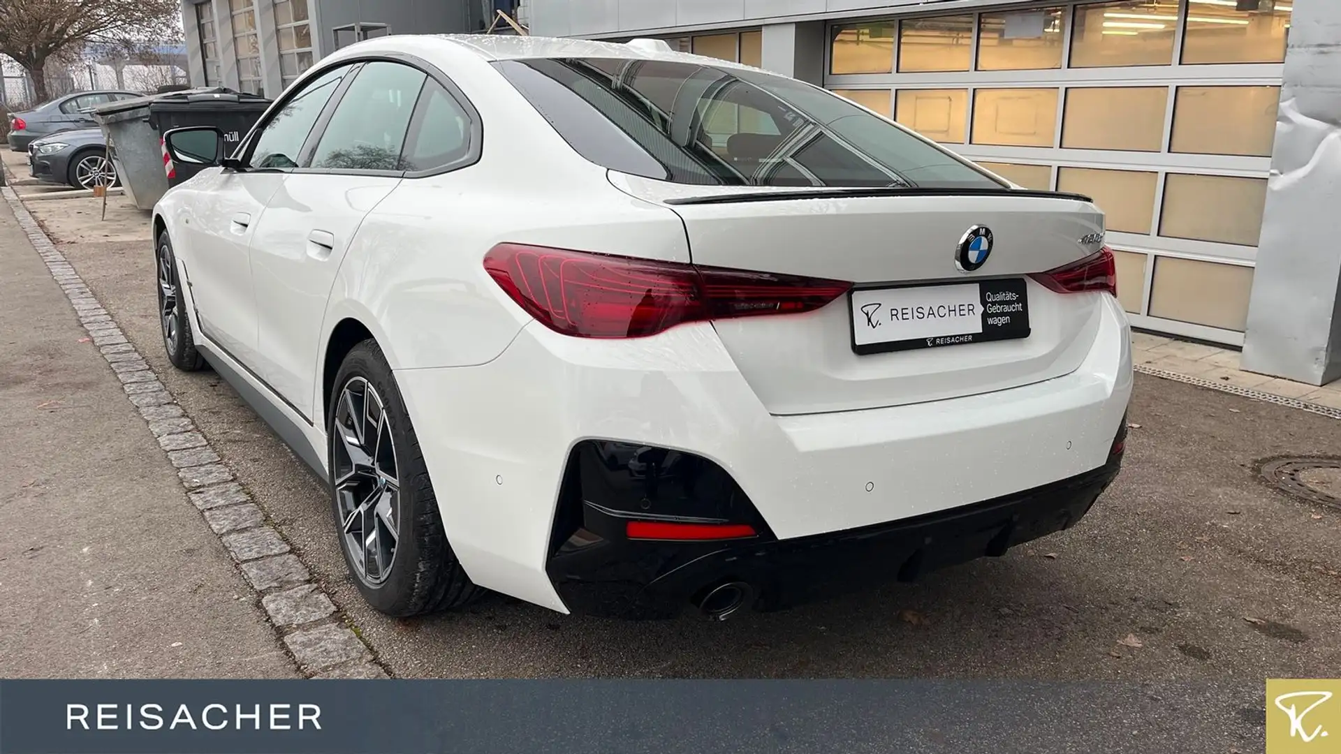 BMW 420 420dA Gran Coupé M-SportPro,LCProf,HUD,360° Weiß - 2