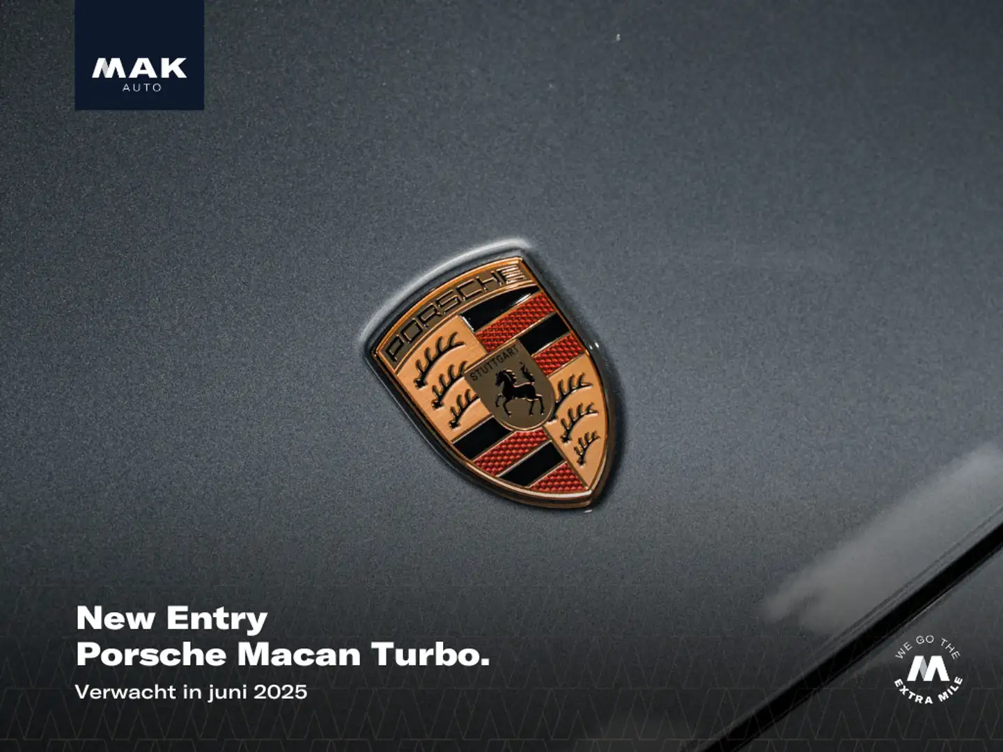 Porsche Macan Turbo, 22'', pano, HUD, surround view, stl.ventila Gris - 1
