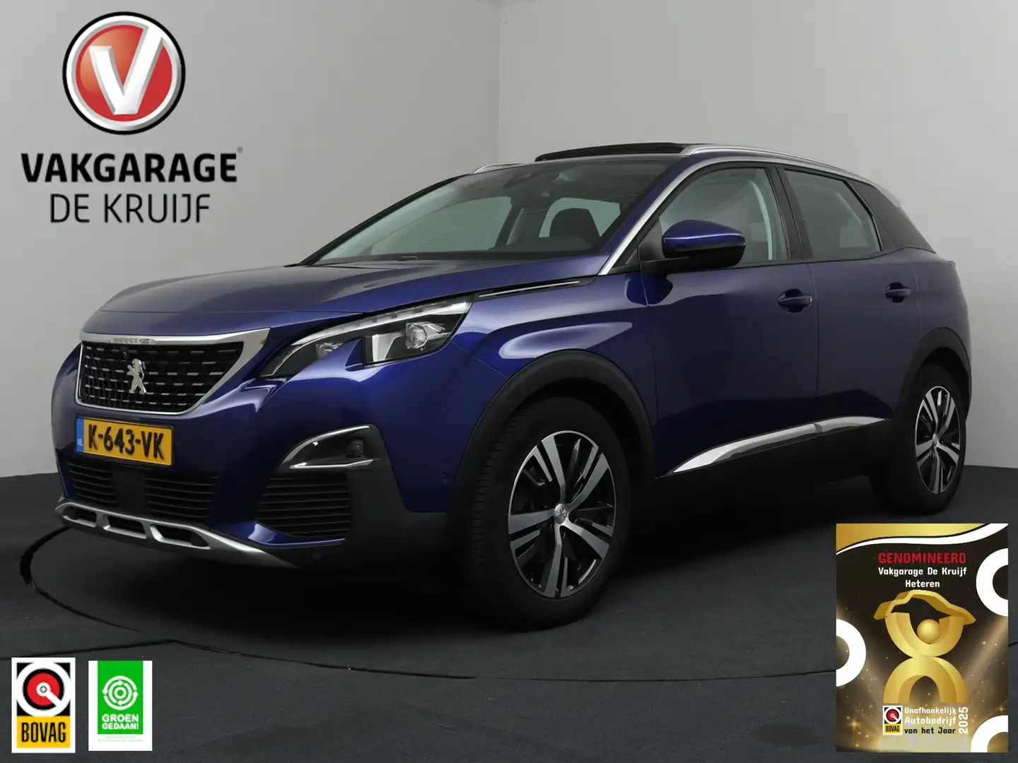 Peugeot 3008 1.2 PureTech GT Line LED | Panoramadak | Camera Blauw - 1