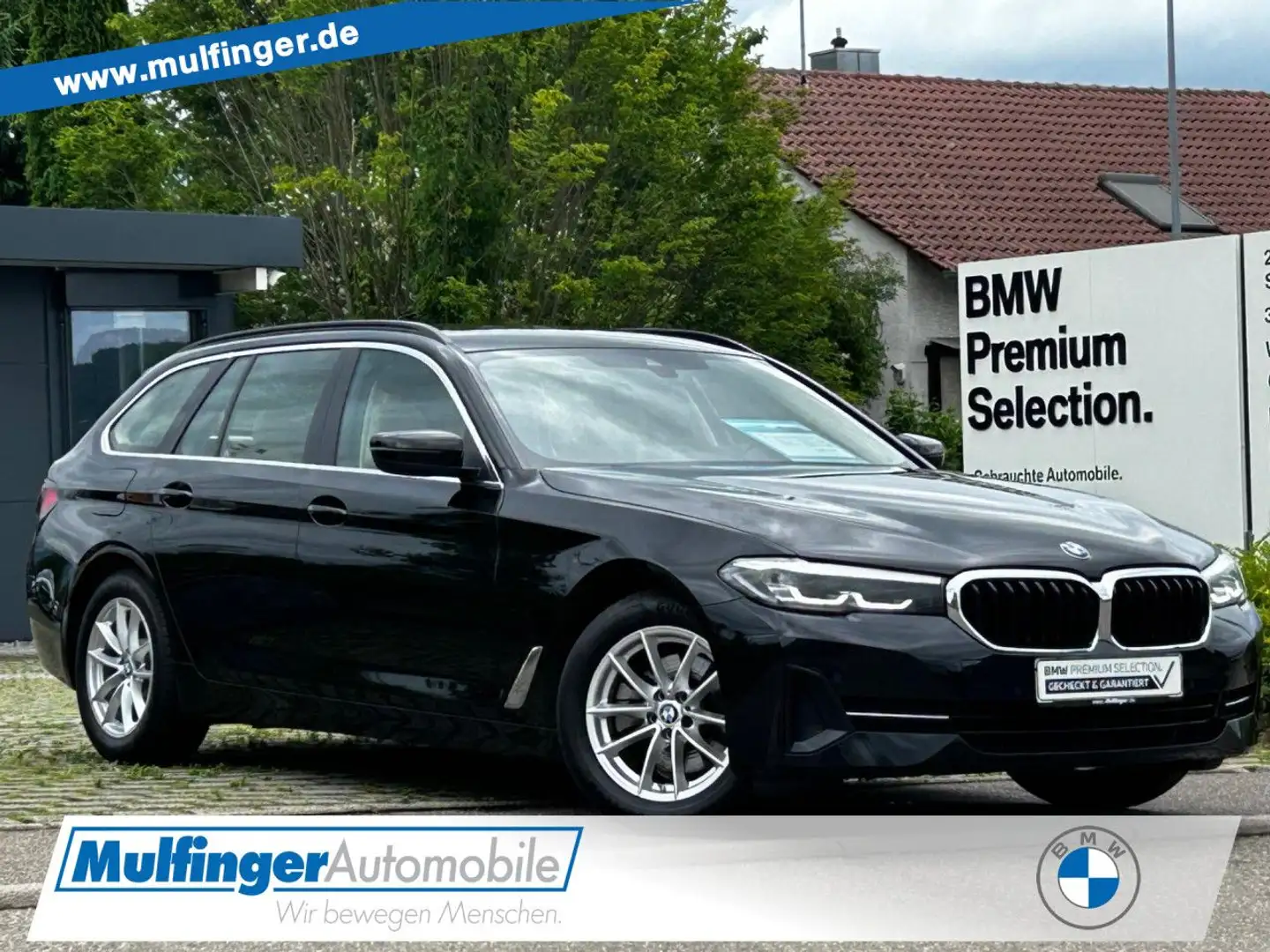 BMW 520 d T. HUD Kamera Driv/Park-Ass. LiveProf. DAB Nero - 1
