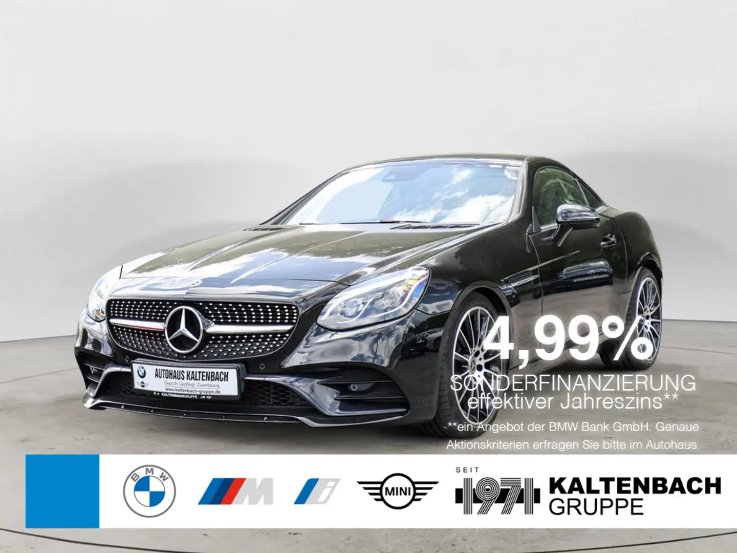 Mercedes-Benz SLC 200 AMG Line FACEL. PANO LED NIGHT PAKET Black - 1