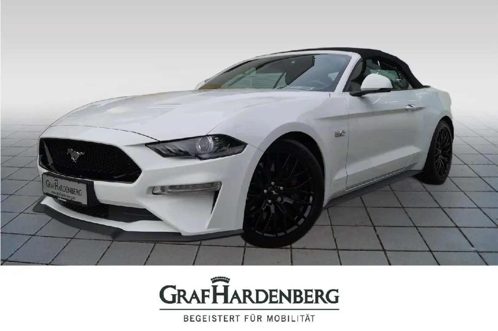 Ford Mustang GT Convertible Blanco - 1