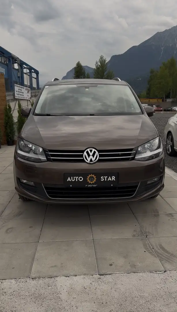 Volkswagen Sharan Comfortline BMT 4Motion Braun - 1