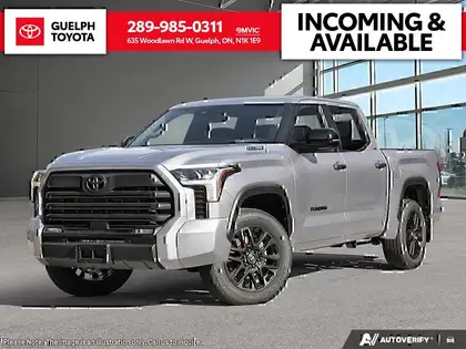 Silver 2026 Toyota Tundra Hybrid Pickup Truck Four-Wheel Drive Automatic