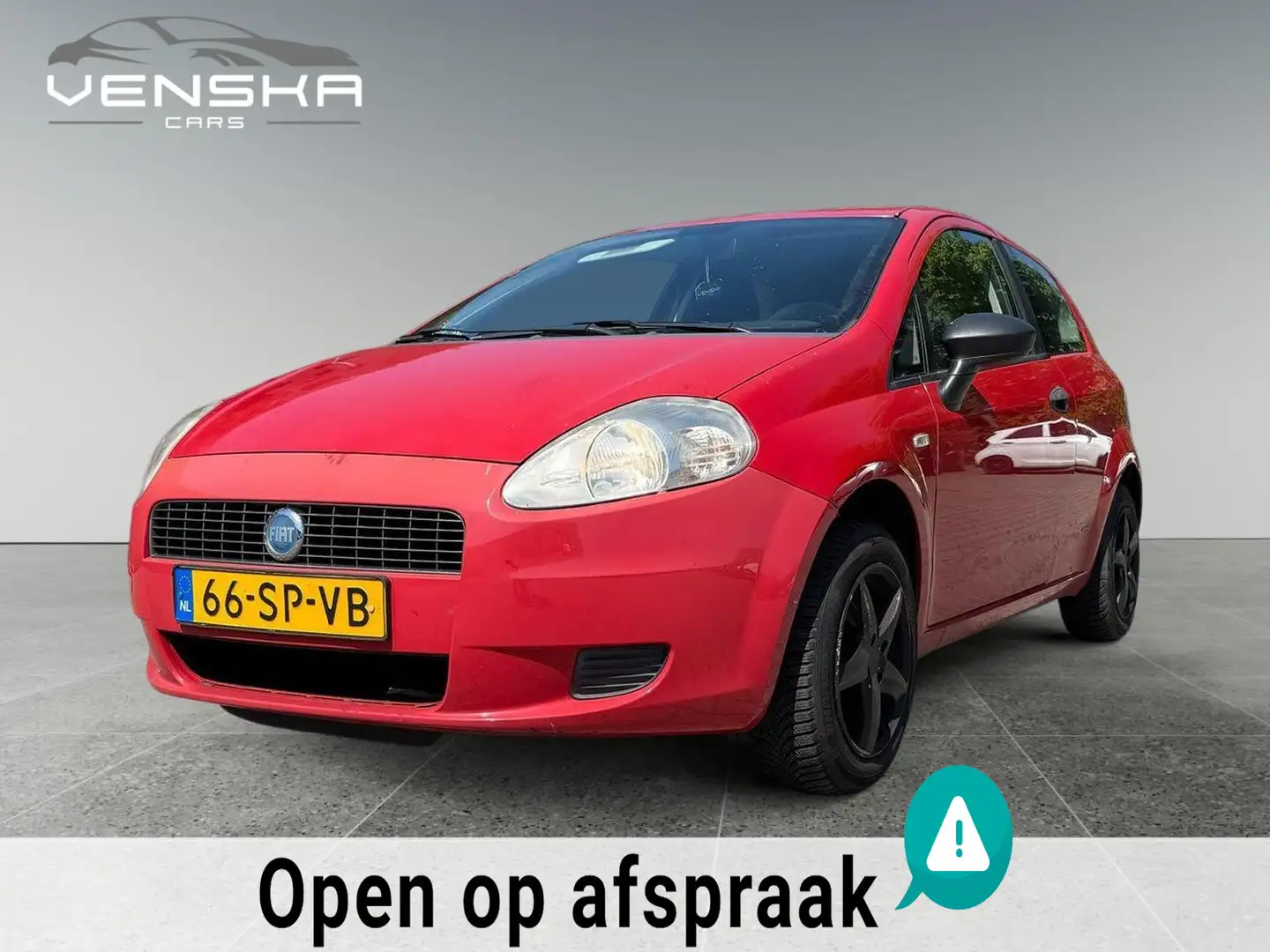 Fiat Grande Punto 1.2 Sportsound Rood - 1