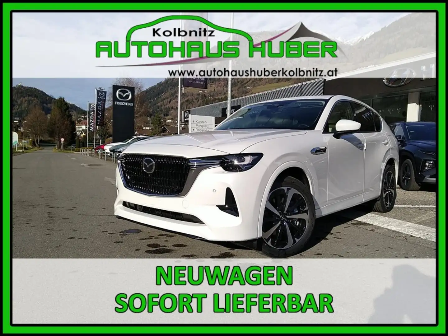 Mazda CX-60 2,5 BENZIN-PHEV AUT AWD TAKUMI PLUS Weiß - 1