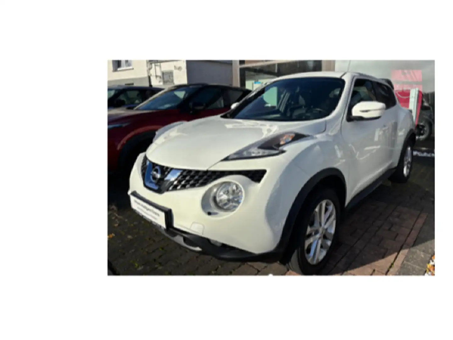 Nissan Juke N-Connecta 1,6 DIG-T Navi Xenon Teilleder 1 Weiß - 2