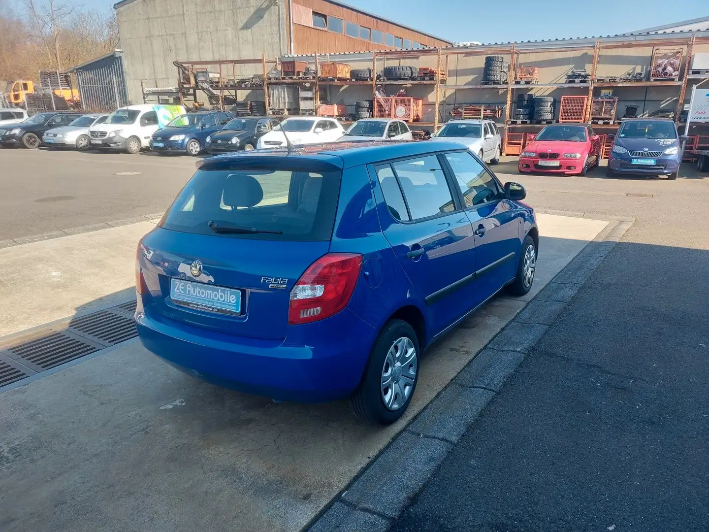 Skoda Fabia Classic TÜV 05.2027 Blau - 2