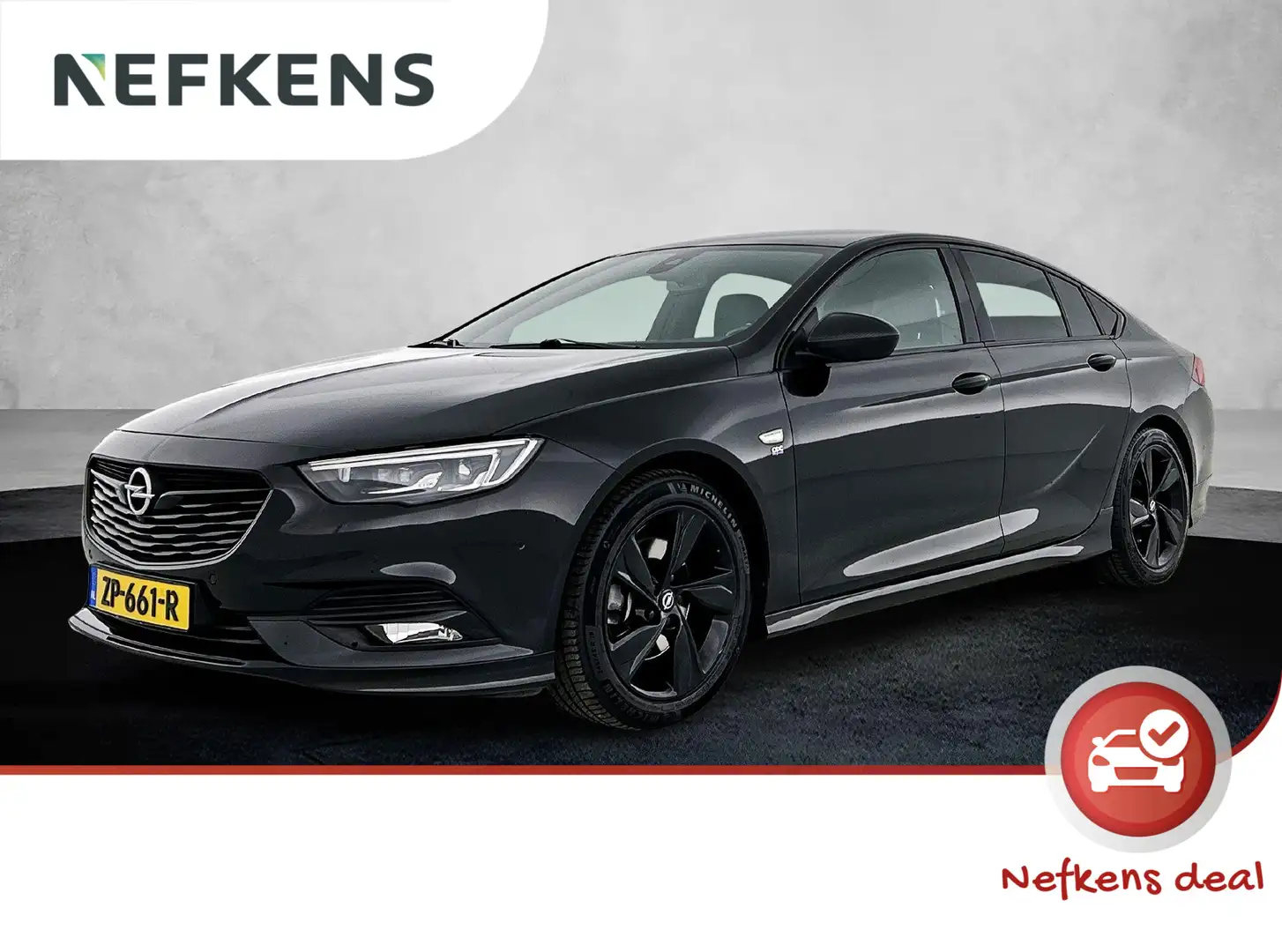 Opel Insignia Grand Sport Exclusive 200 pk Automaat | OPC | Navi Zwart - 1