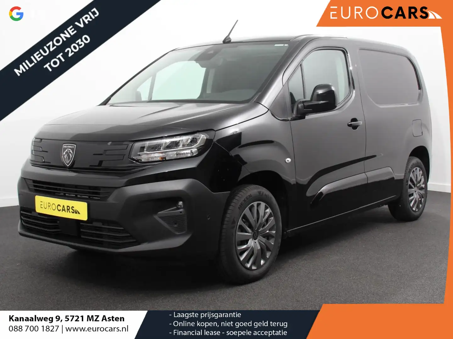 Peugeot Partner 1.5 BlueHDi 130 S&S L1 Navigatie Apple Carplay / A Noir - 1