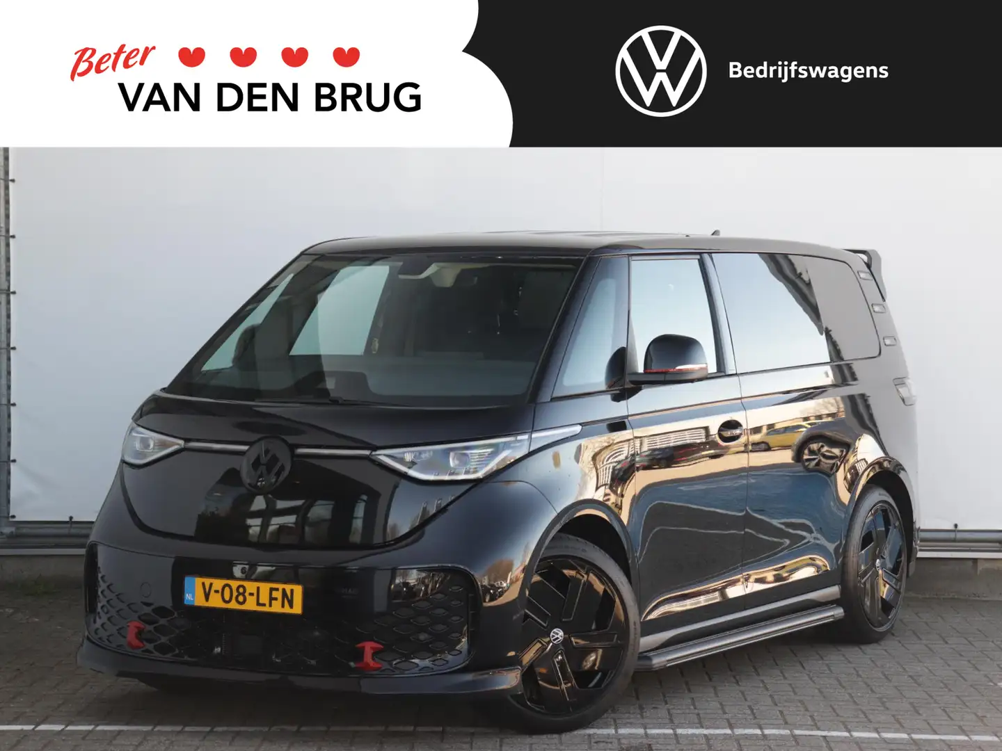 Volkswagen ID. Buzz Cargo Bulli edition 79 kWh | 360 Camera | Trekhaak | Mat Negru - 1