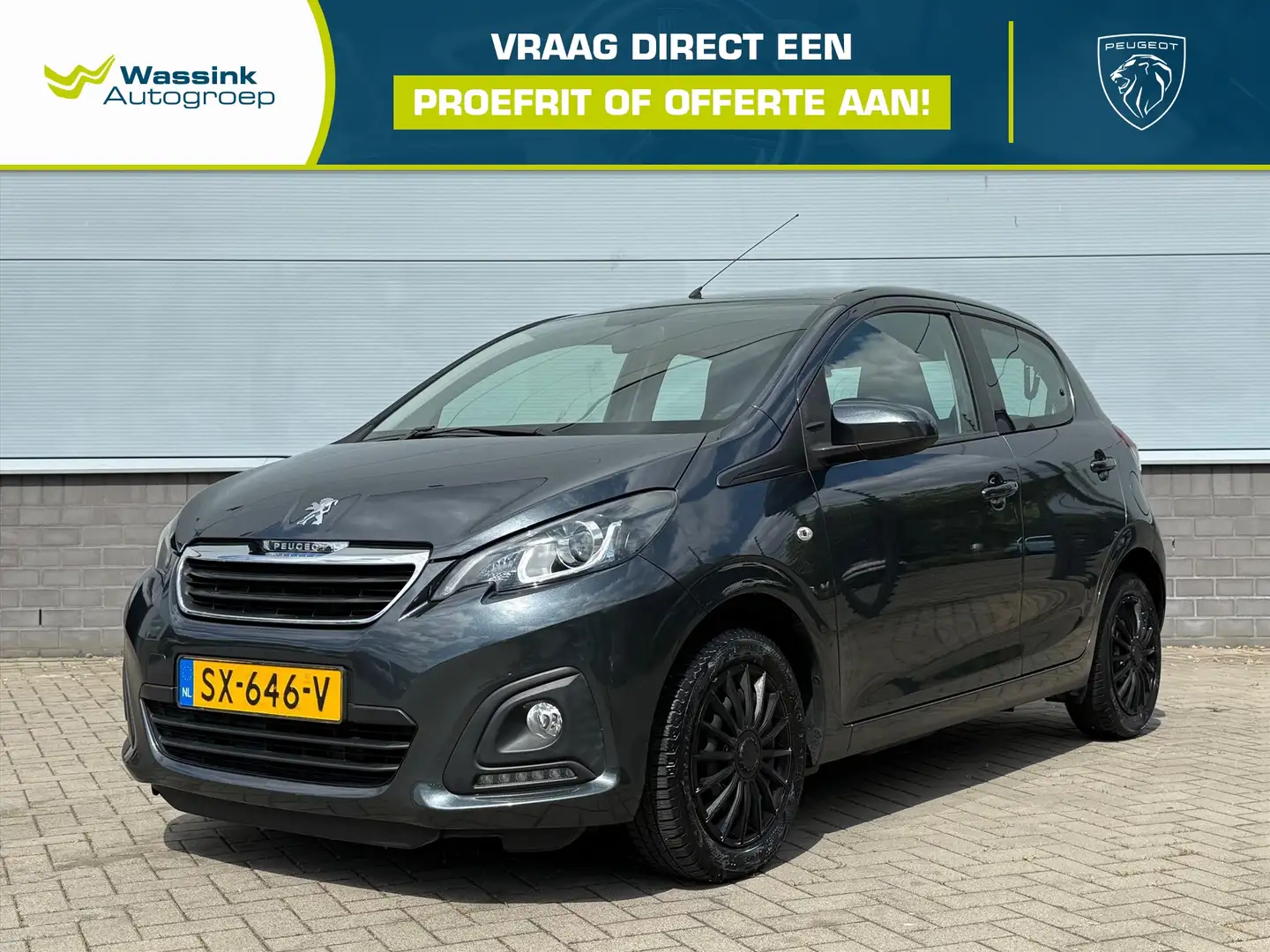 Peugeot 108 68pk Active | 5 Deurs | Airco | All Season Banden Grigio - 1