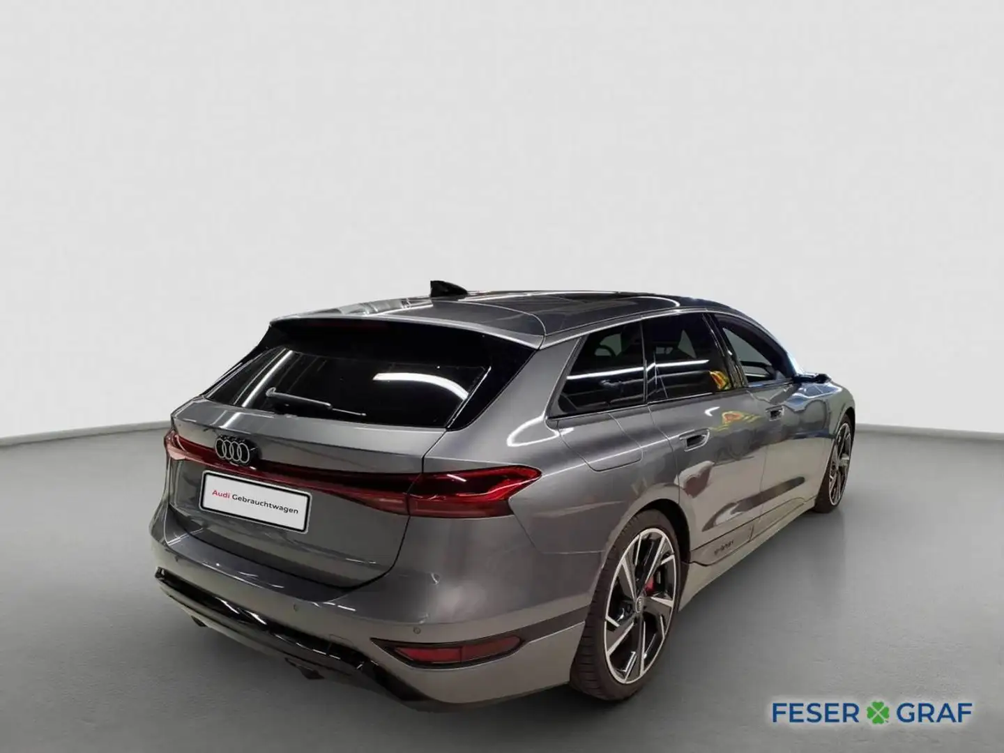 Audi A6 Avant e-tron performance S line-Luft-AHK-Pano-HuD- Grau - 2
