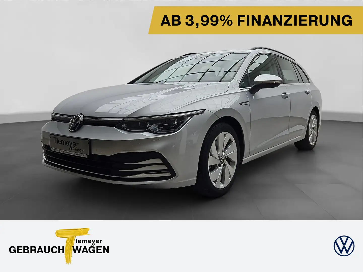 Volkswagen Golf Variant 2.0 TDI DSG STYLE AHK ERGO LED+ NAV Argent - 1