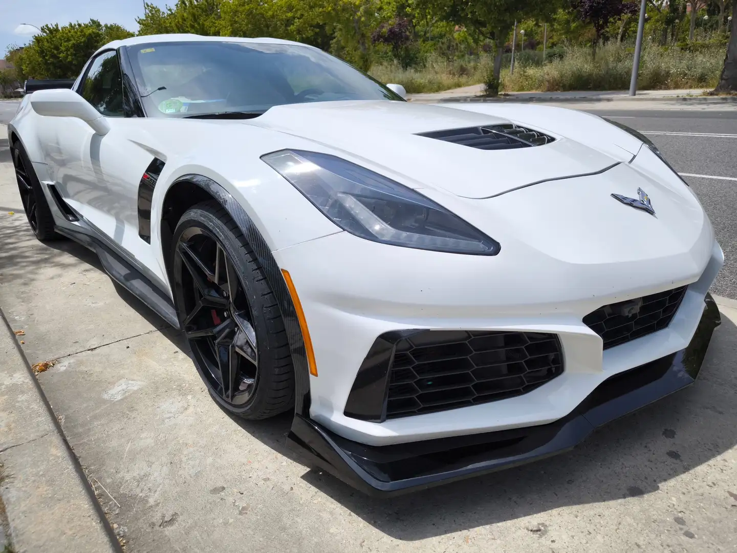 Chevrolet Corvette C7 Z06 Blanco - 1