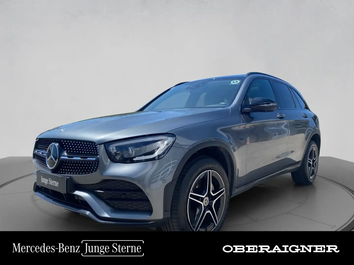 Mercedes-Benz GLC 300 de 4MATIC AMG Pano Night FAP Distr Mbeam Gris - 1