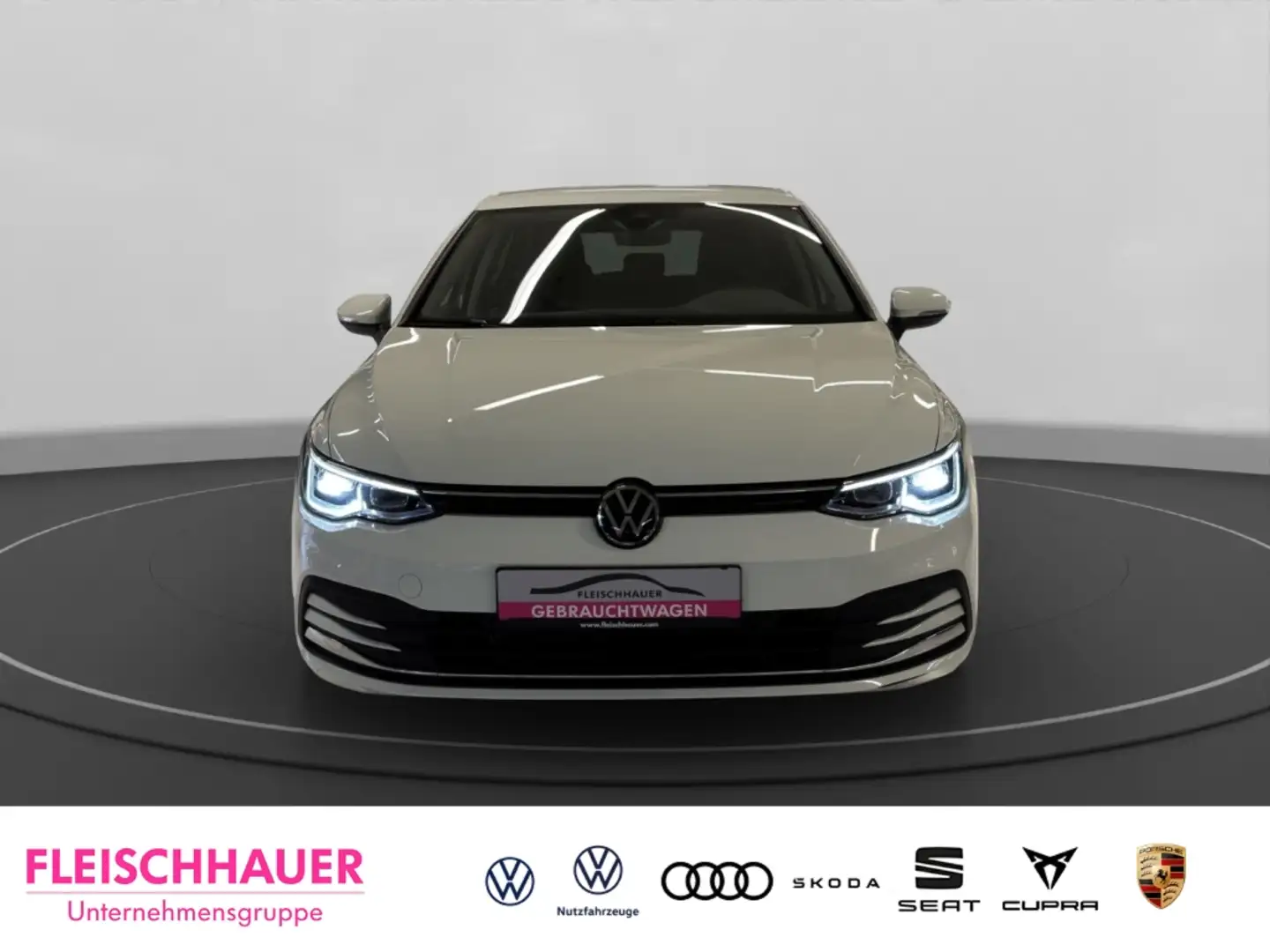 Volkswagen Golf VIII Active 2.0 TDI Navi+LED+AHK+Kamera+ACC+App Weiß - 2
