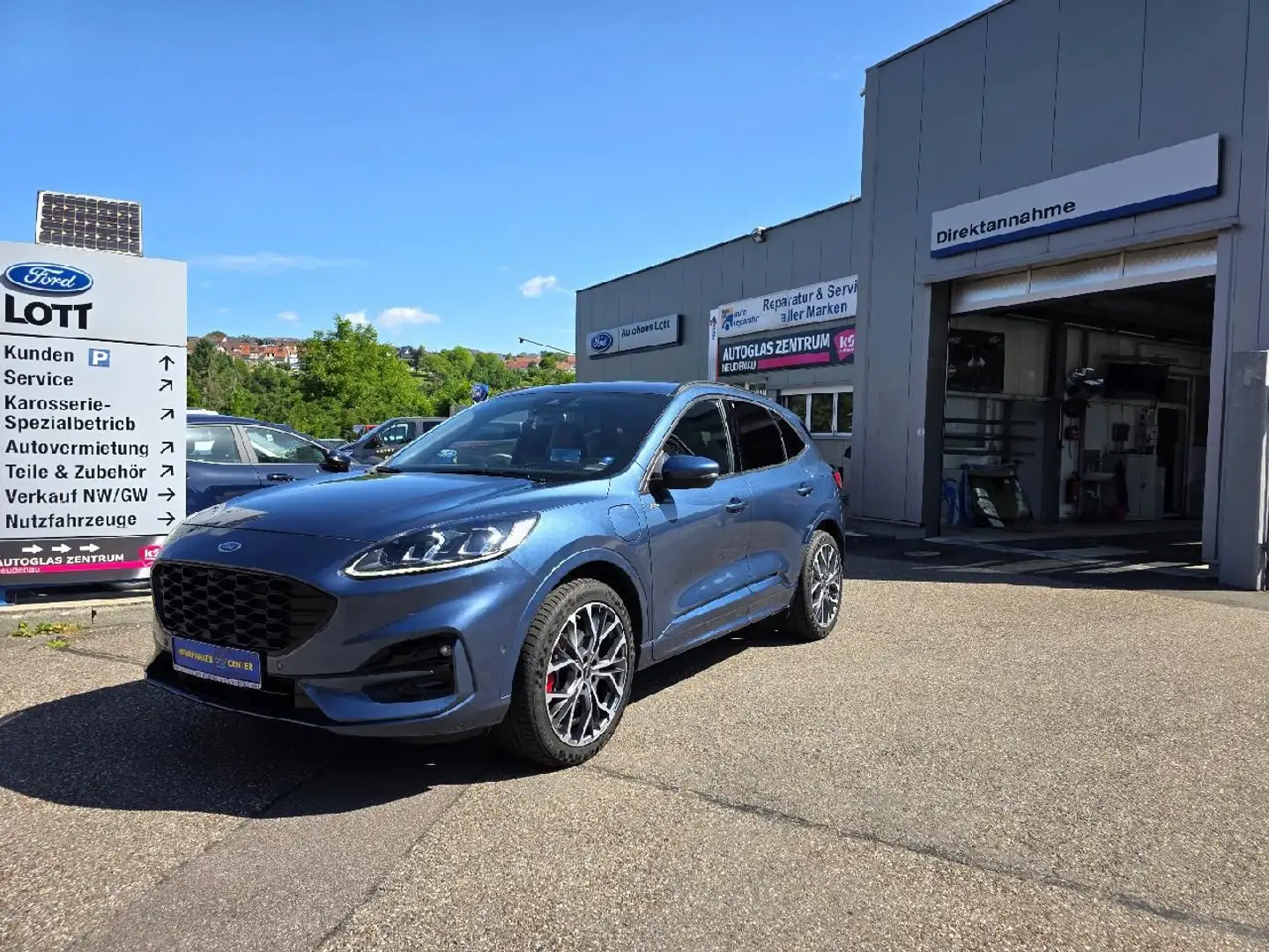 Ford Kuga Plug-In PHEV ST-Line X *ACC*LED*NAV*KAM*TWA Bleu - 2