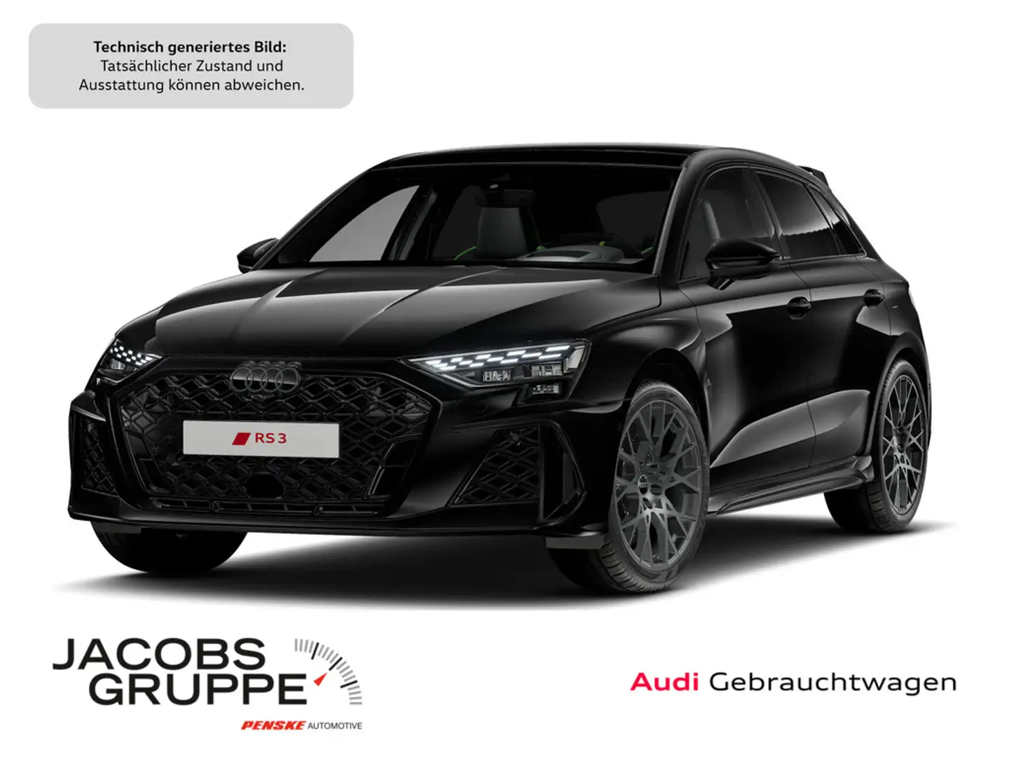 Audi RS3 Schwarz - 1