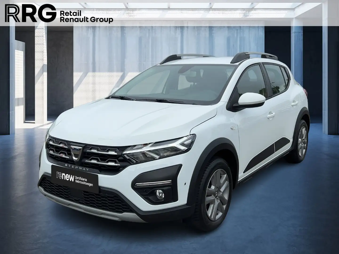 Dacia Sandero Stepway Comfort TCe 90 LED PDC Navi Kamera Wit - 1