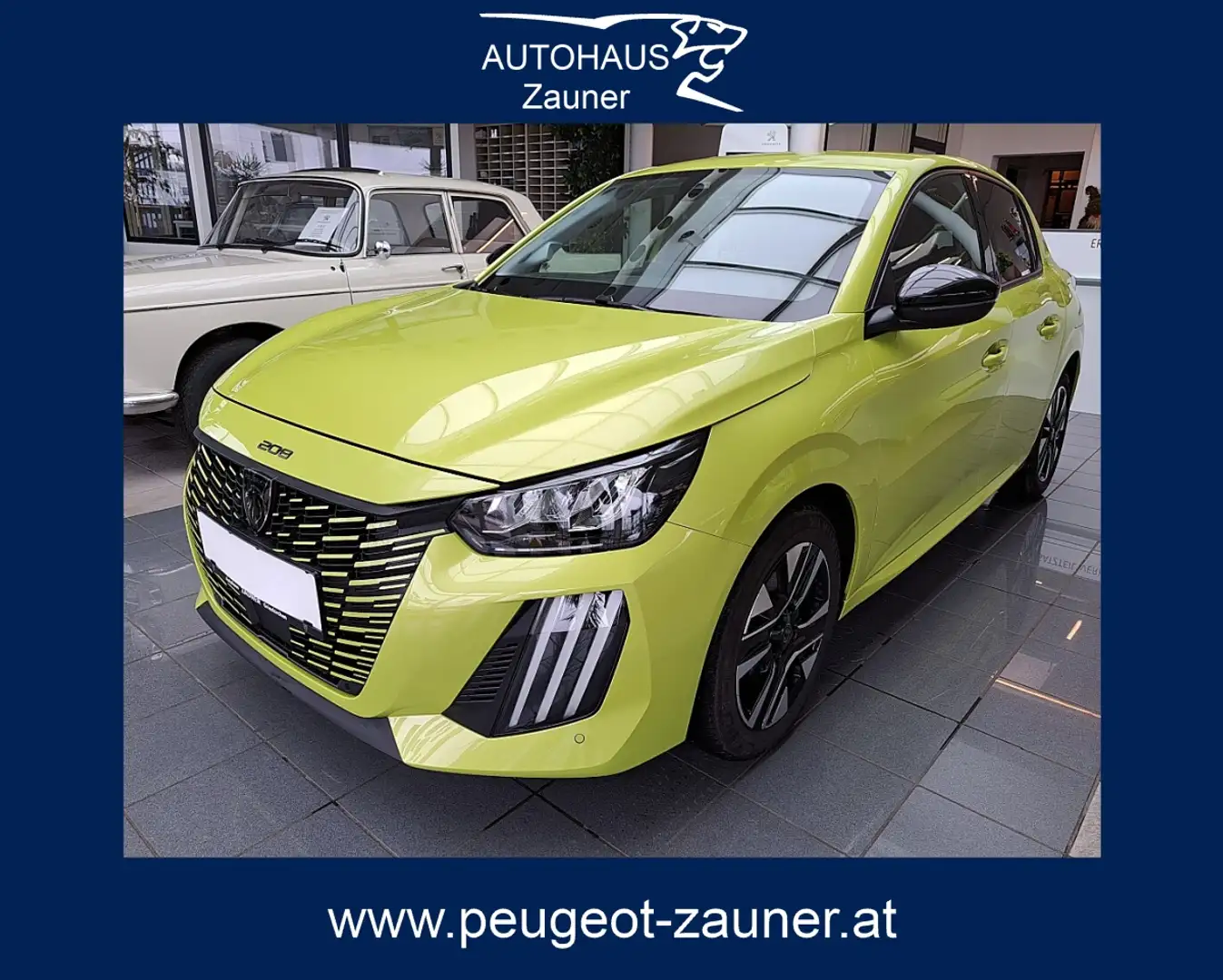 Peugeot 208 Allure Gelb - 1