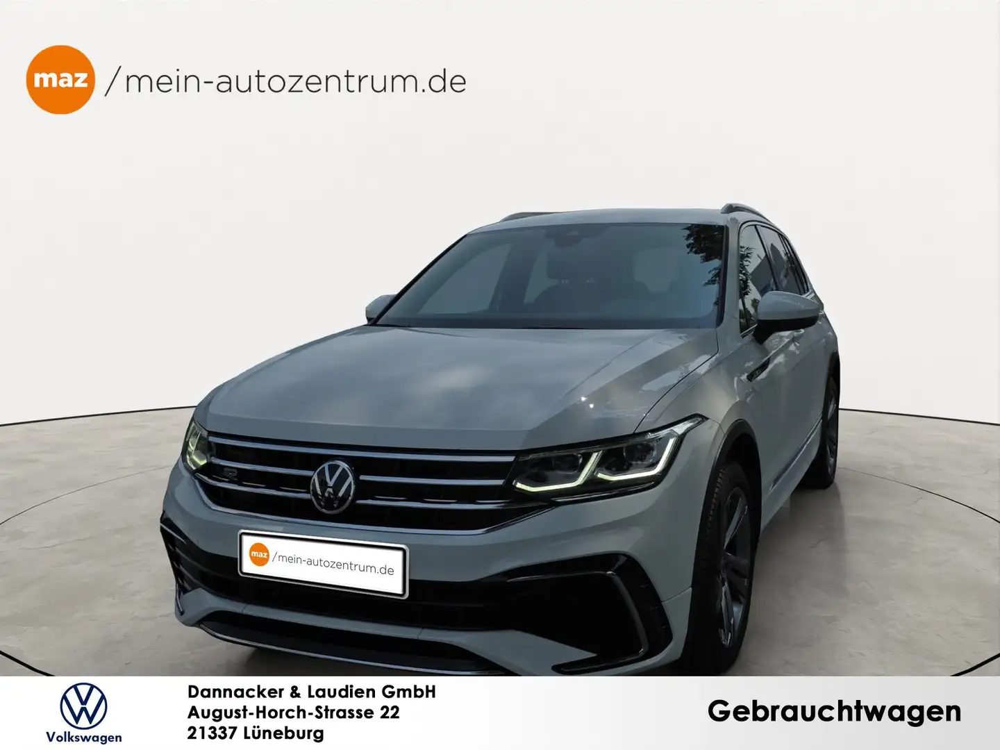 Volkswagen Tiguan 2.0 TDI R-Line 4Motion Alu Matrix-LED AHK N Weiß - 1