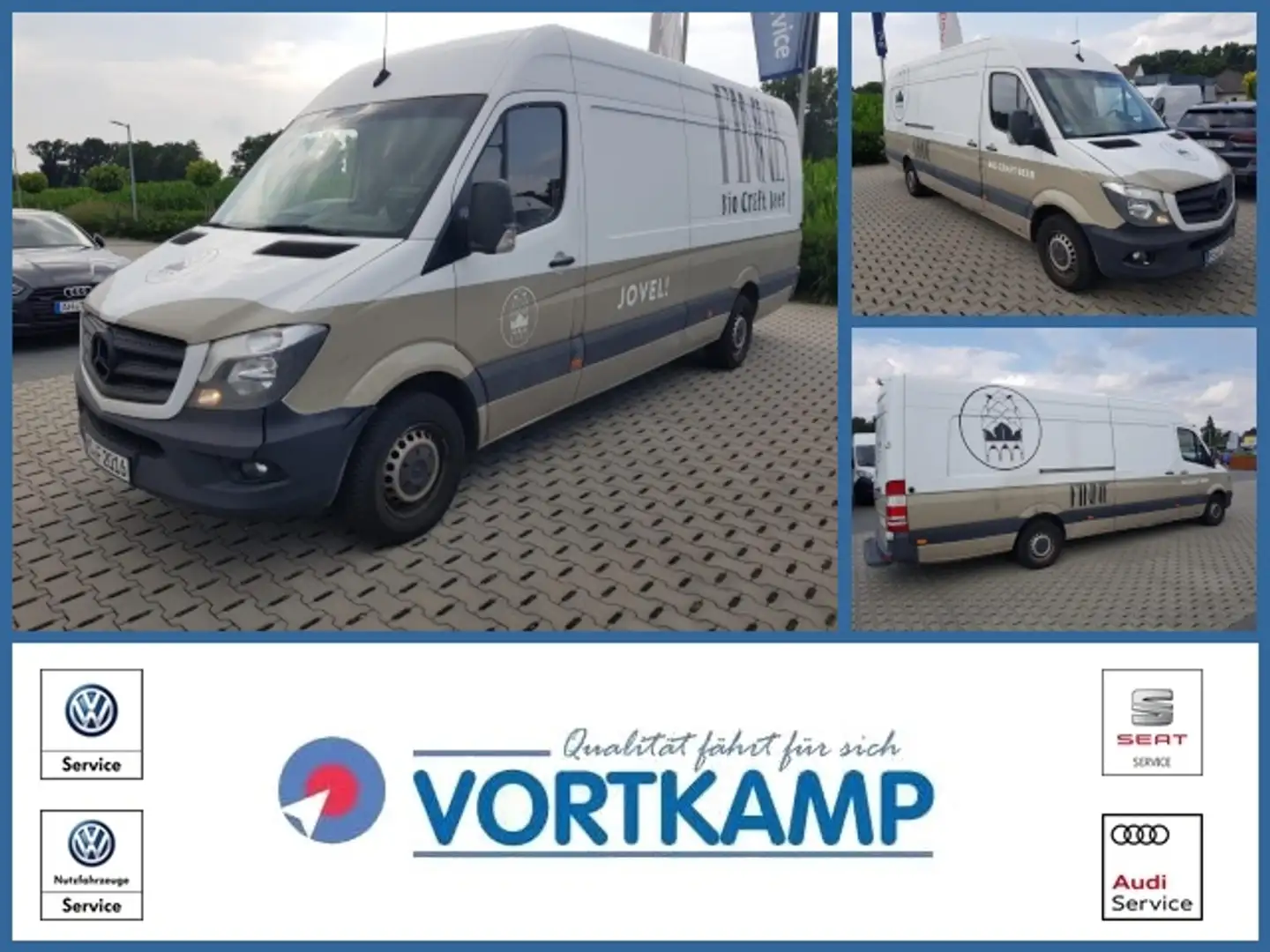 Mercedes-Benz Sprinter II Kasten 316CDI XXL 3,5t 4350 Bianco - 1