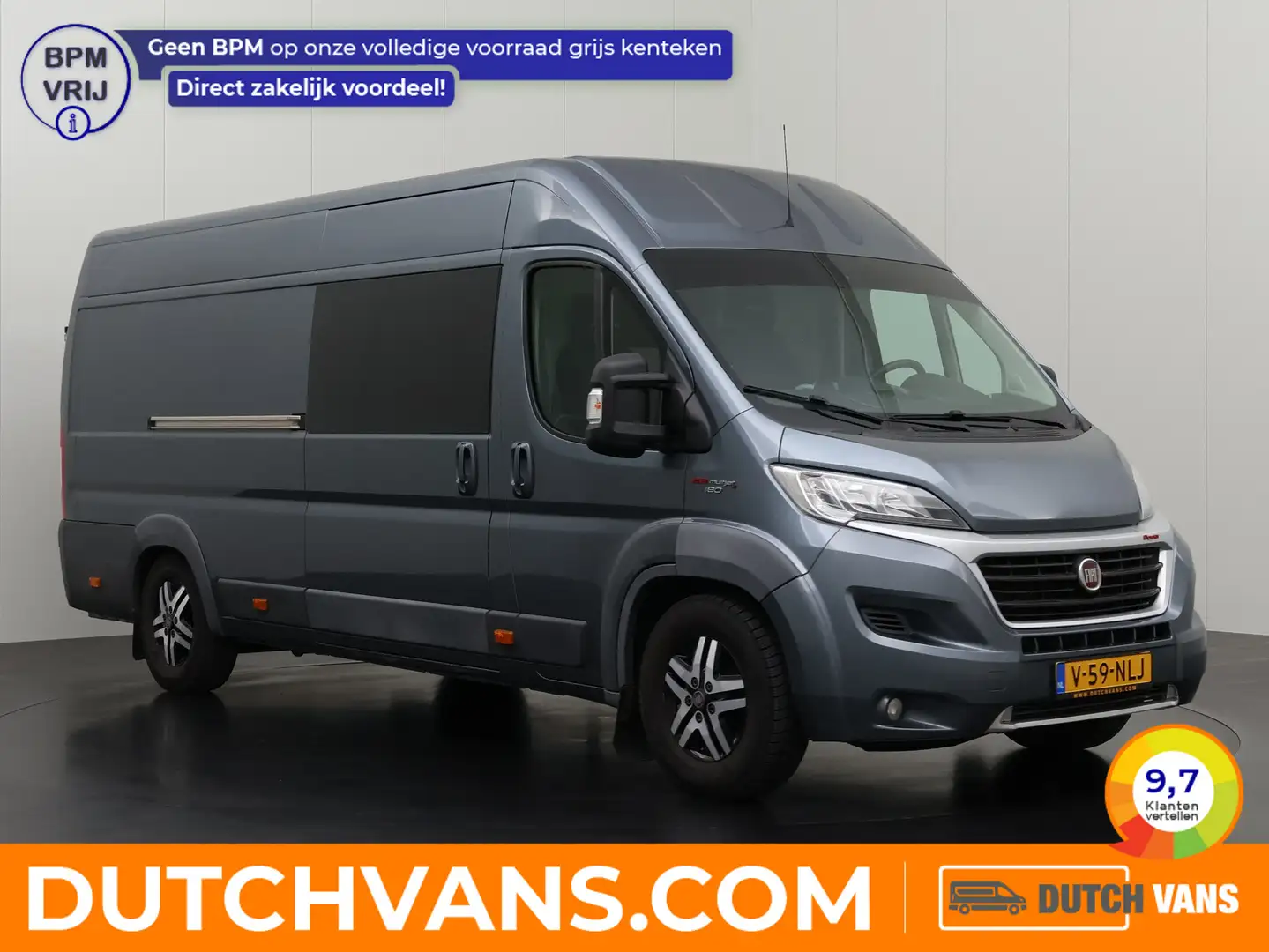 Fiat Ducato 2.3JTD 180PK Automaat L3H2 Maxi Heavy Duty | Navig Grau - 1