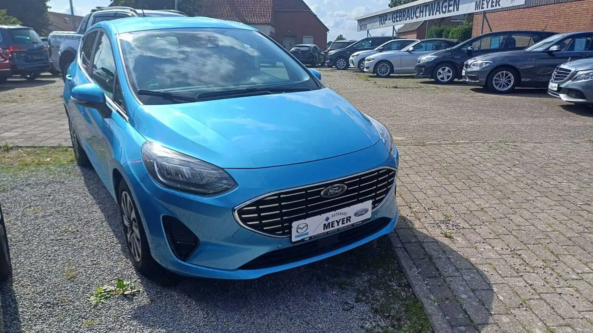 Ford Fiesta 5-Türer 1.0 EcoBoost Aut. Titanium Blau - 1