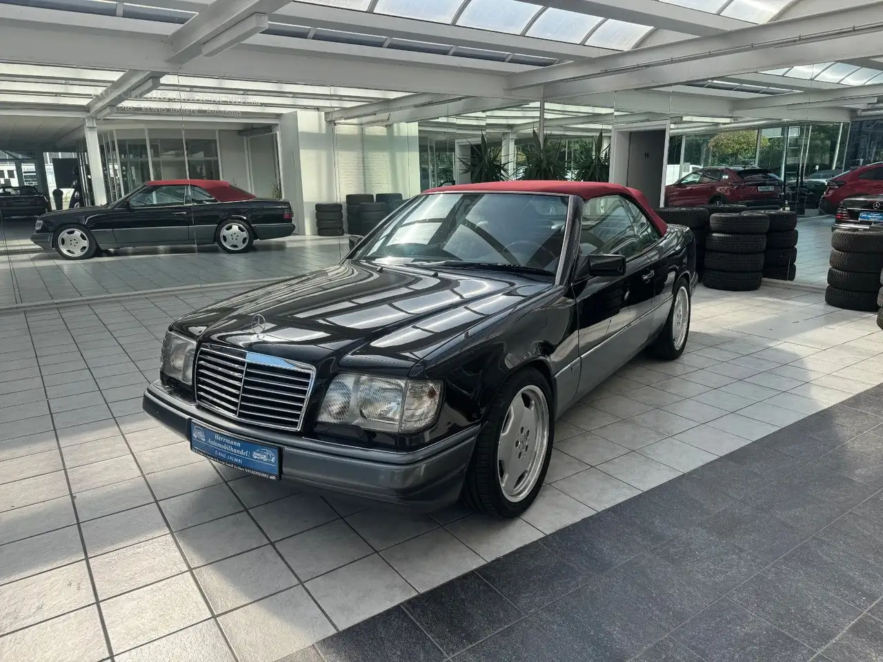 Mercedes-Benz 320 CE Cabrio 040 schwarz, foto 3