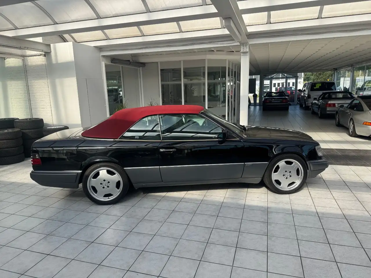 Mercedes-Benz 320 CE Cabrio 040 schwarz, foto 6