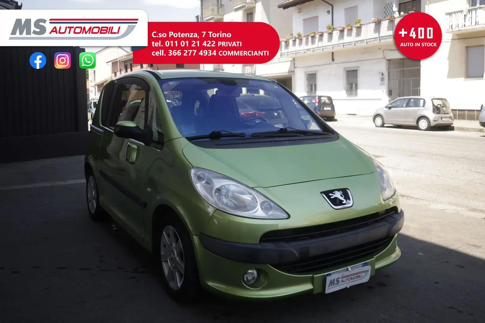Peugeot 1007 Peugeot 1007 1.4 HDi Sporty Unicoproprietario Grün - 1