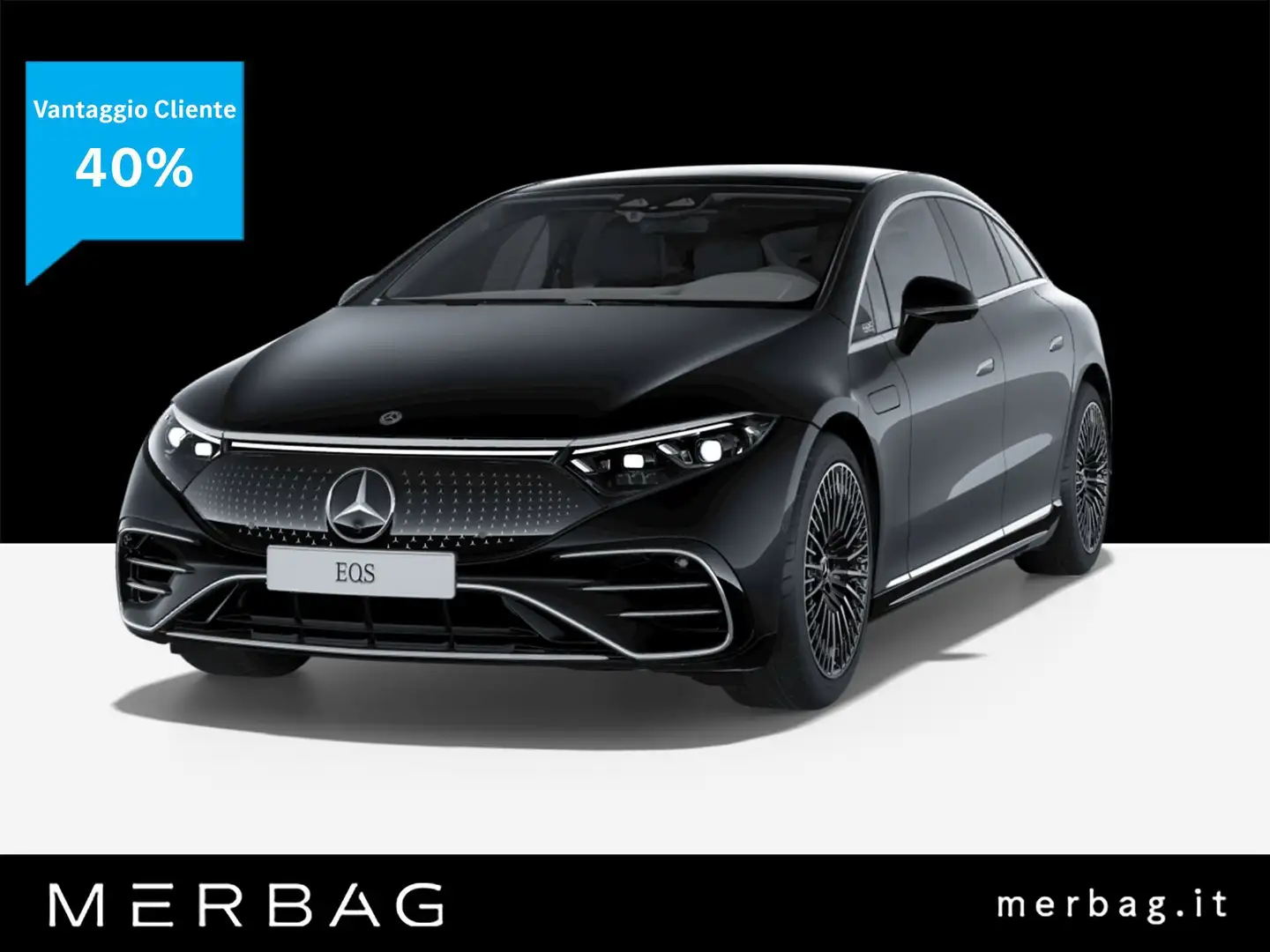 Mercedes-Benz EQS 450+ Luxury Extra Zwart - 1