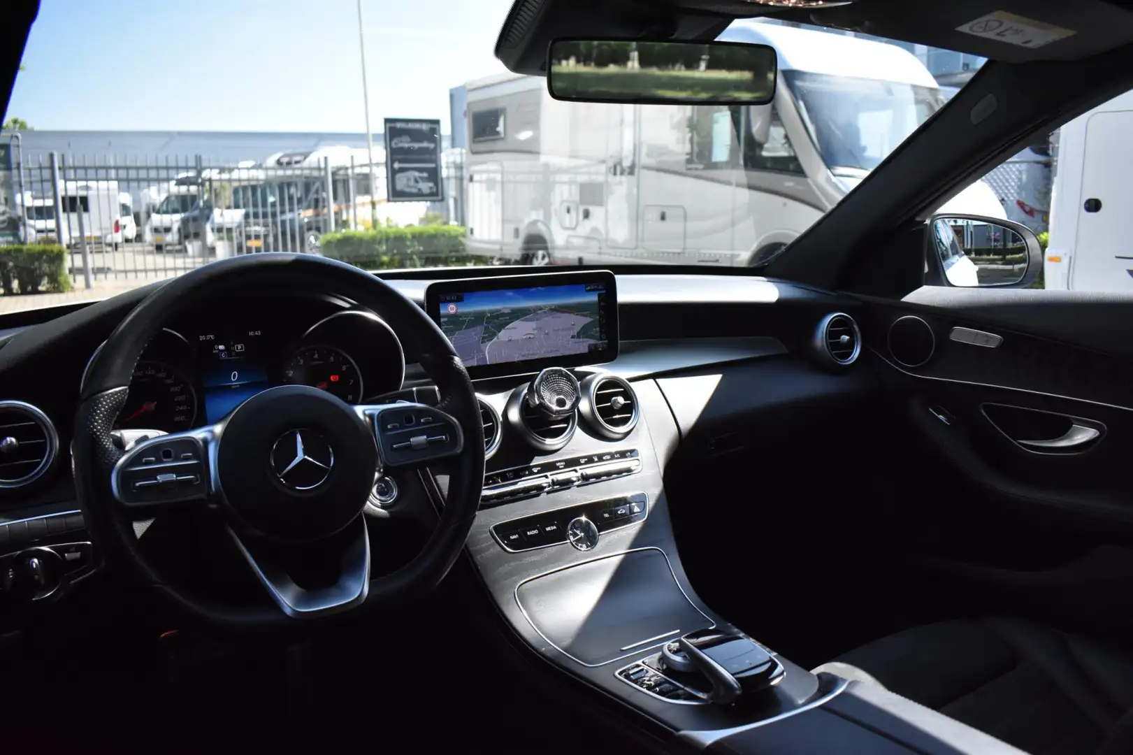 Mercedes-Benz C 300 300E AMG, KEYLESS GO, XENON, NAVI Blanc - 2