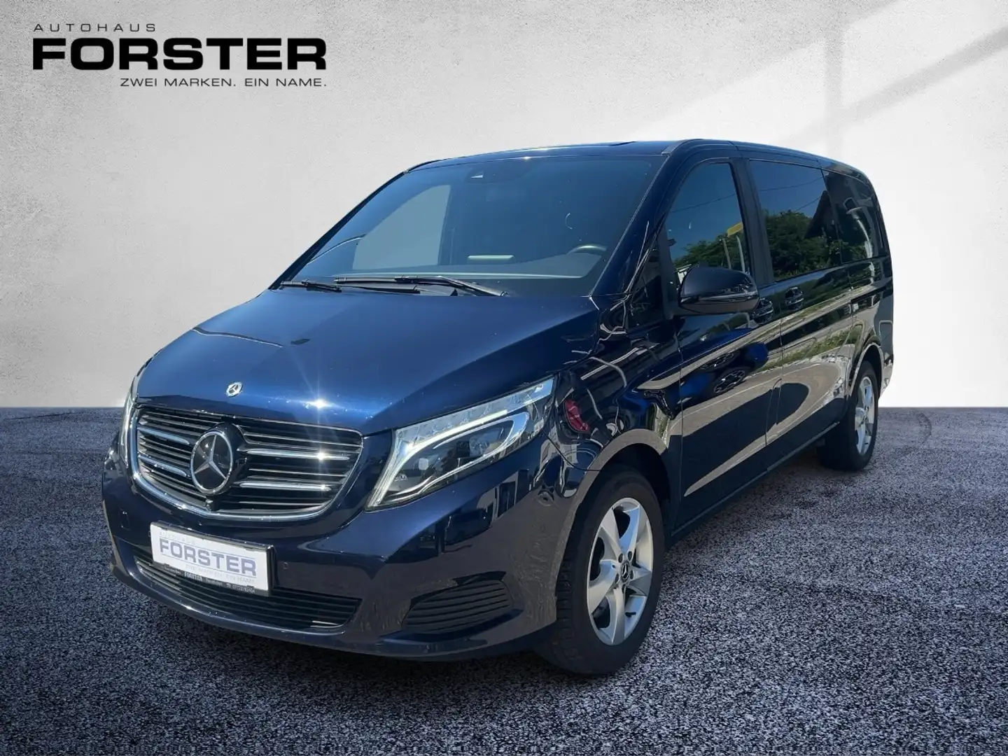 Mercedes-Benz V 250 d 4M Lang BusinessVan AMG Night Stdhzg FAP Blau - 1
